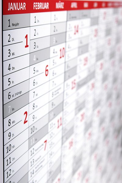 Termine, Kalender